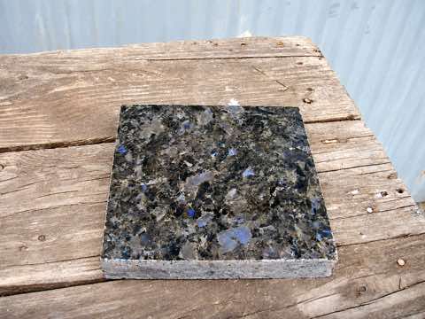 Лабрадорит Очеретянка · поліровка